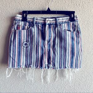 Mudd y2k denim mini skirt